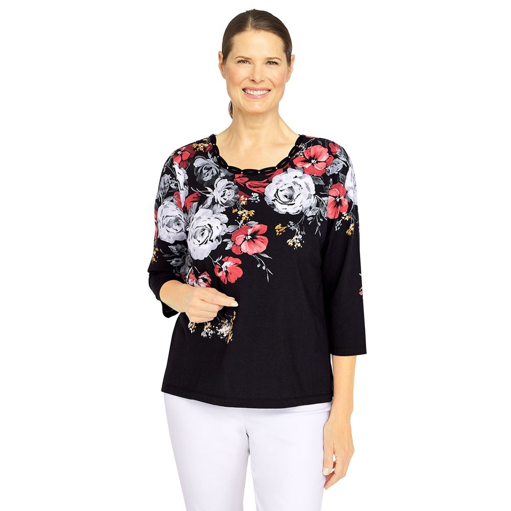 boscov's alfred dunner petite tops