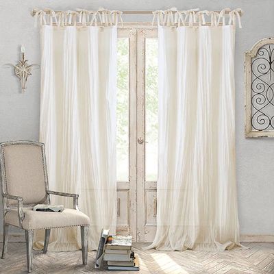 Elrene Jolie Semi-Sheer Curtain Panels