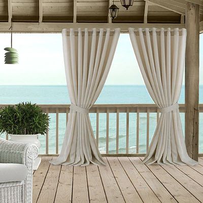 Elrene Carmen Indoor/Outdoor Grommet Curtain Panel