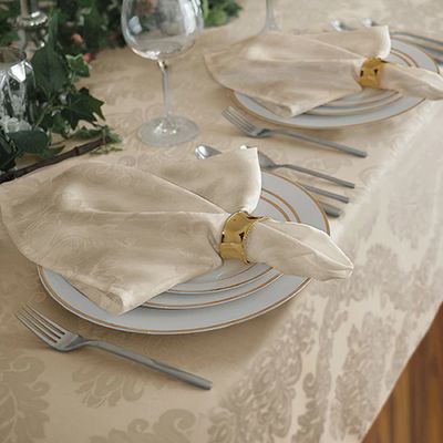 Elrene Barcelona Damask Napkins - Set of 4