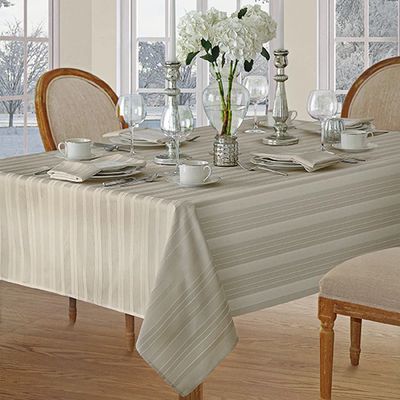 Elrene Denley Stripe Tablecloth