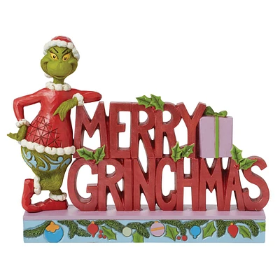 Jim Shore Grinch Merry Grinchmas Christmas Figurine