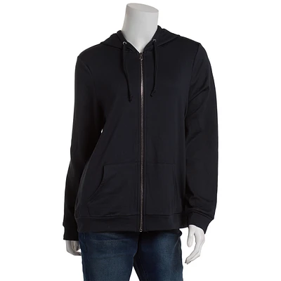 Plus Size Mountain Ridge Long Sleeve Zip Up Hoodie