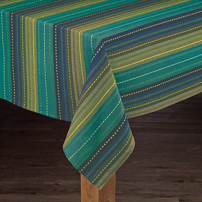 Phoenix Striped Tablecloth