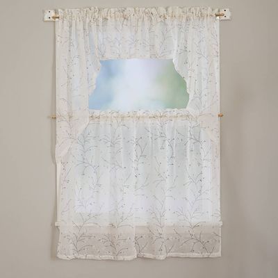 Willow Floral Print Valance