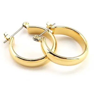 Napier Gold Hoop Earrings