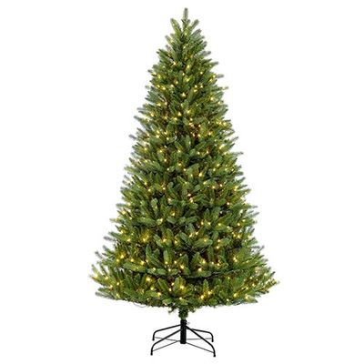 6.5ft. Pre-Lit Green Mountain Fir Christmas Tree