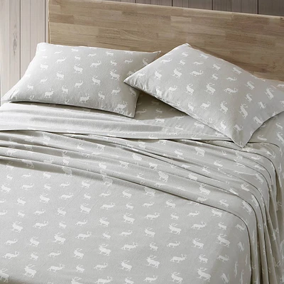 Eddie Bauer Elk Grove Cotton Flannel Sheet Set