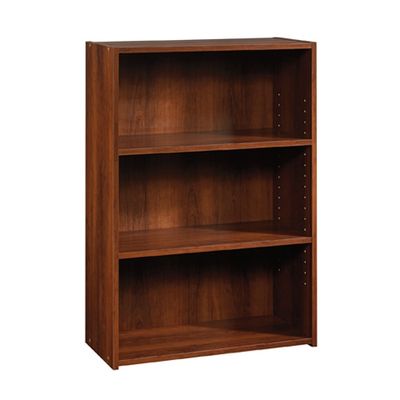 Sauder Beginnings 3 Shelf Bookcase - Brook Cherry