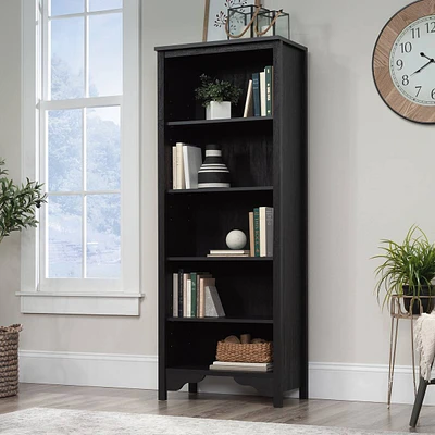 Sauder Dawson Trail 5-Shelf Display Bookcase