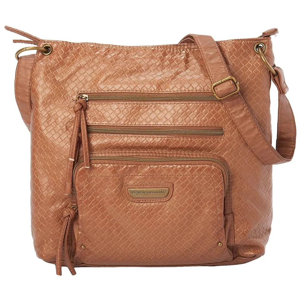 Stone Mountain Smokey Woven Super Crossbody | Connecticut Post Mall