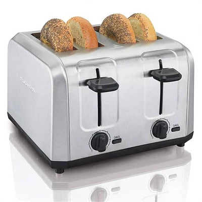 Hamilton Beach(R) 4 Slice Brushed Stainless Steel Toaster