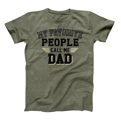 Mens Call Me Dad Short Sleeve Tee