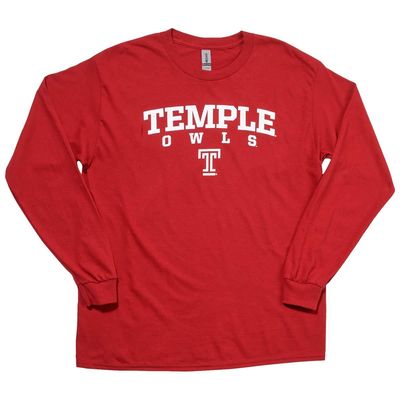 Mens Temple Long Sleeve Tee