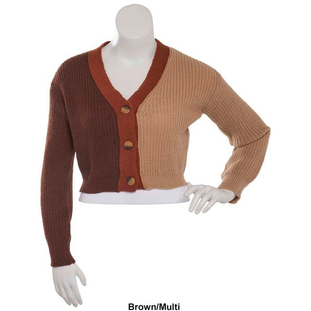 Cable Mix Direction Rib Mock Neck 
