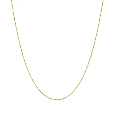 Danecraft 16in. Tight Rope Texture Chain Necklace