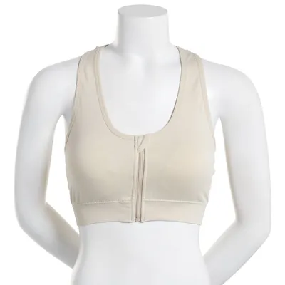 Womens Shadow Sport Seamless Zip Front Sports Bra