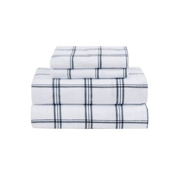 Truly Soft Bristol Plaid Flannel Sheet Set