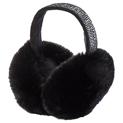 Womens Steve Madden Faux Fur Earmuffs