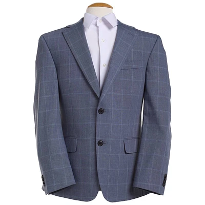 Mens Tommy Hilfiger Windowpane Suit Jacket
