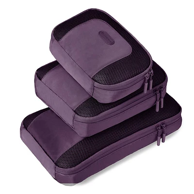 Travelon Pi Never Lost Packing Cubes - Set of 3