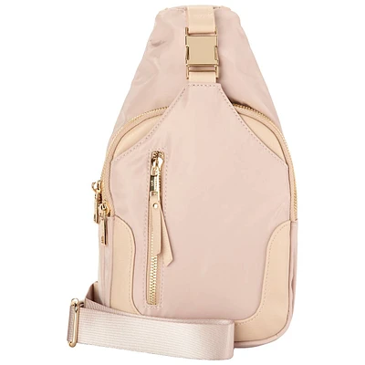 Madden Girl Nylon Buckle Sling Bag