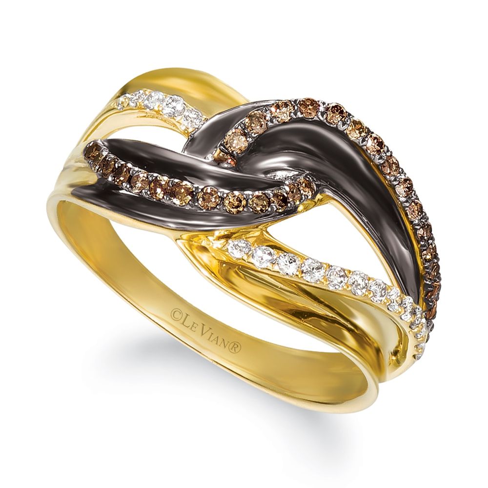 Le Vian(R) 14kt. Honey Gold(tm) Diamond Ring | Connecticut Post Mall