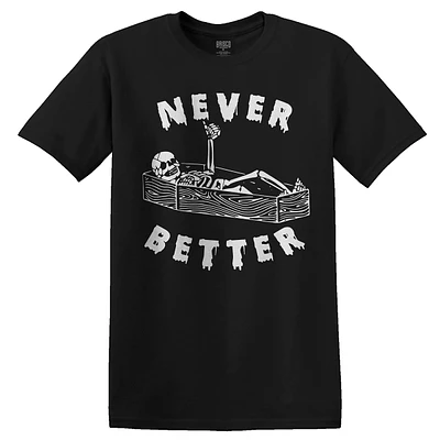 Young Mens Never Better Short Sleeve Tee