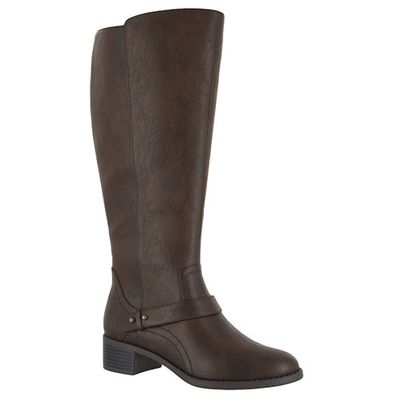 Womens Easy Street Jewel Plus Wide Calf Tall Boots