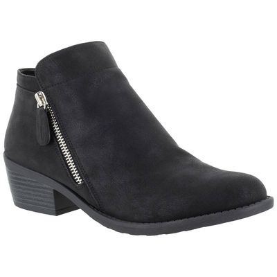 Womens Easy Street Gusto Suede Comfort Ankle Boots