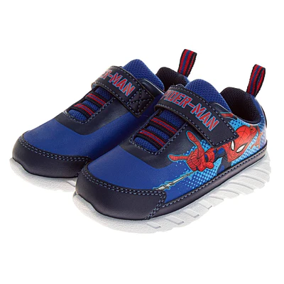 Little Boys Marvel Spider-Man Velcro Athletic Sneakers