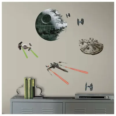 RoomMates(R) Star Wars(R) Spaceships Peel & Stick Wall Decals