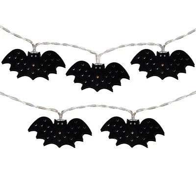 Northlight Seasonal 10-Count Warm White LED Bat Fairy Lights