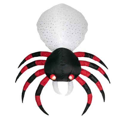 Northlight Seasonal 4ft Inflatable Spider Halloween Decoration