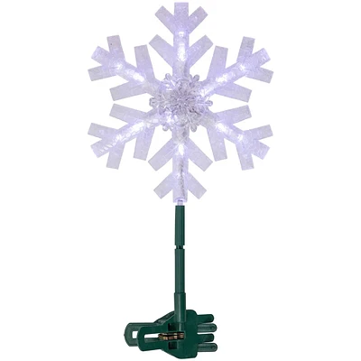 Northlight Seasonal 14.75ft. Snowflake Christmas Tree Topper