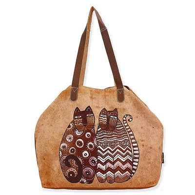 Laurel Burch Cats Sedona Feline Gap Tote