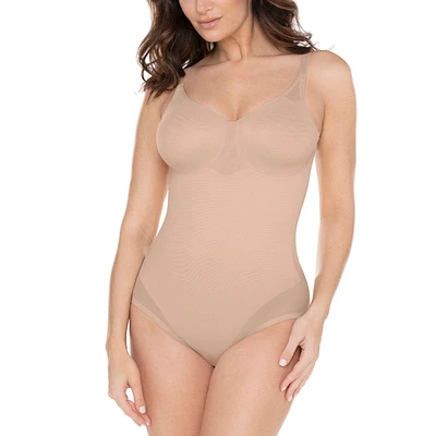 Womens Miraclesuit Sheer Tummy Control Trim Body Shaper