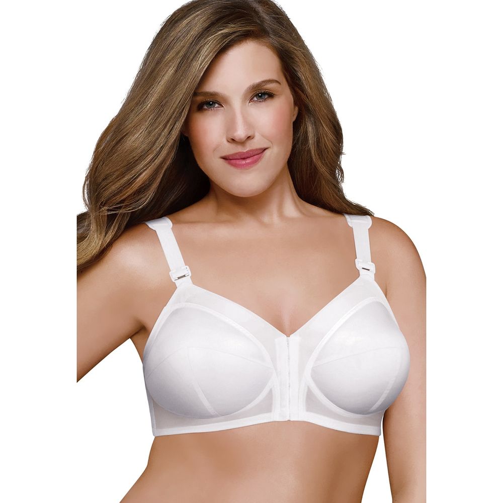Exquisite Form Womens Exquisite Form Fully(R) Front Close Wire-Free Support  Bra