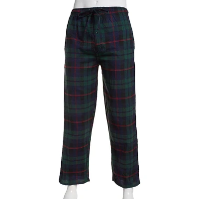 Mens Architect(R) Rolled Plaid Flannel Pajama Pants