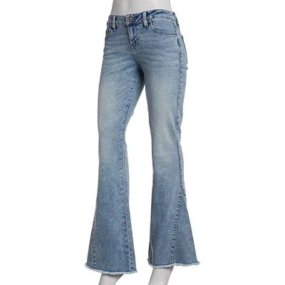 Juniors YMI(R) Silverton Mineral Washed Flare Jeans