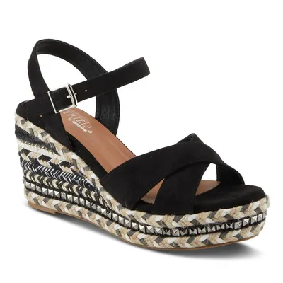 Womens Patrizia Sloane Espadrilles Wedge Strappy Sandals