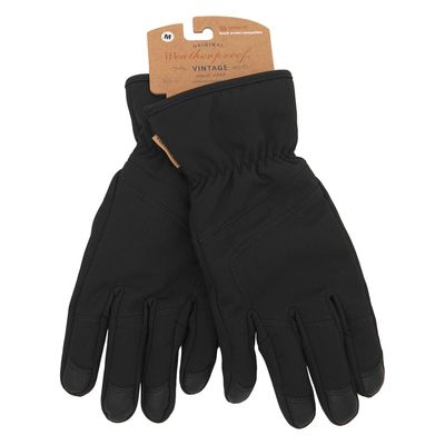 Mens Weatherproof(R) Softshell Winter Gloves