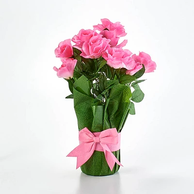 Artificial Pink Roses