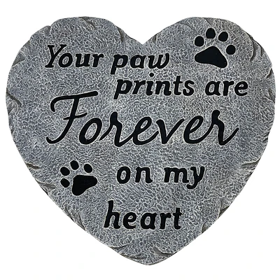 Paw Prints are Forever on My Heart Stepping Stone