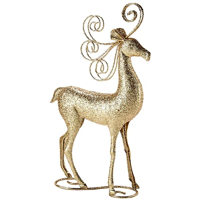 Standing Deer w/ Gold Shimmer