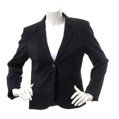 Womens Calvin Klein Button Front Blazer