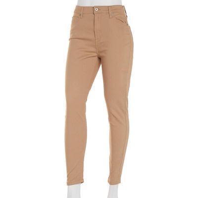 Juniors Celebrity Pink Hi Rise Skinny Uniform Pants