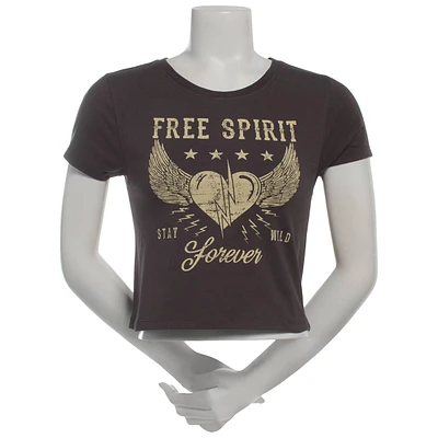 Juniors Attitude Not Included Free Spirit Graphic Tee