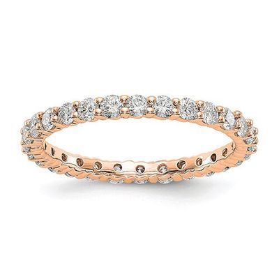 Endless Affection(tm) 14kt. Rose Gold Eternity Band