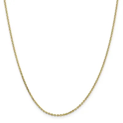 Gold Classics(tm) 10kt. 1.65mm 24in. Cable Chain Necklace